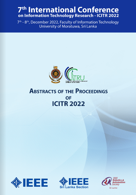 Abstracts of Proceedings 2022