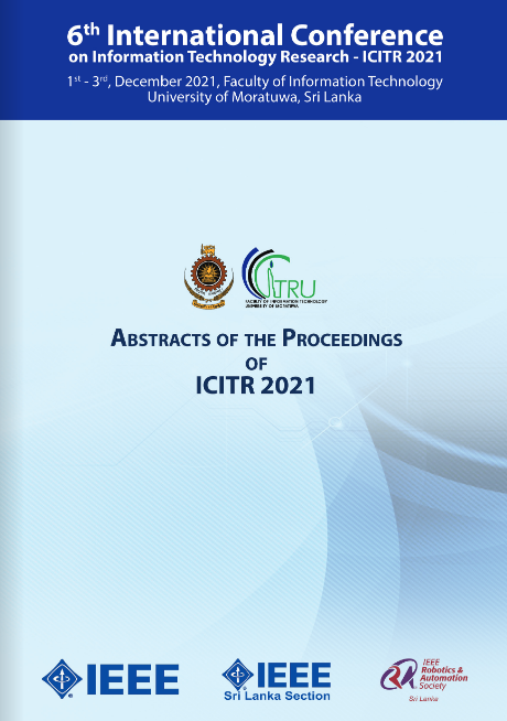Abstracts of Proceedings 2021